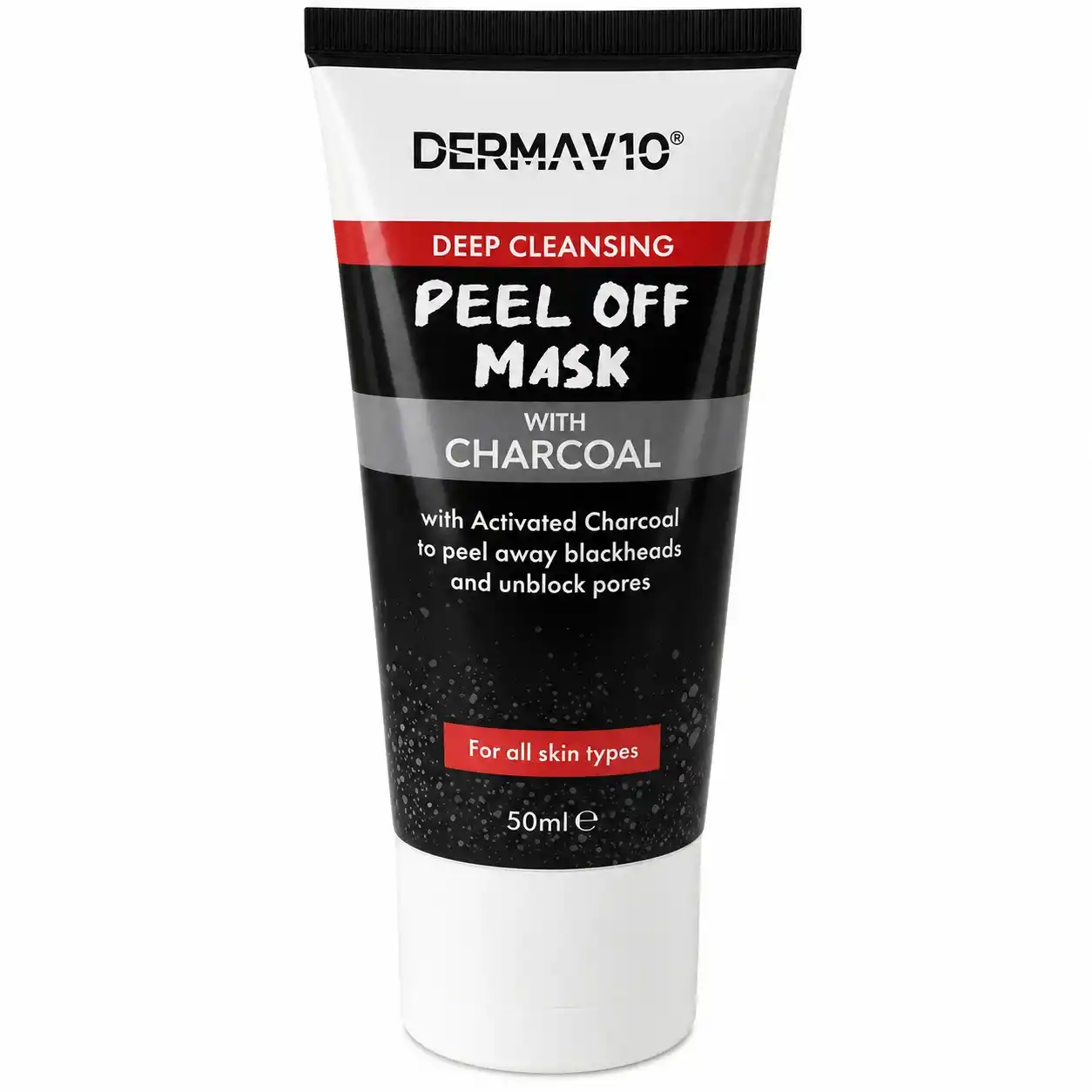 ماسک زغال فعالDerma V10